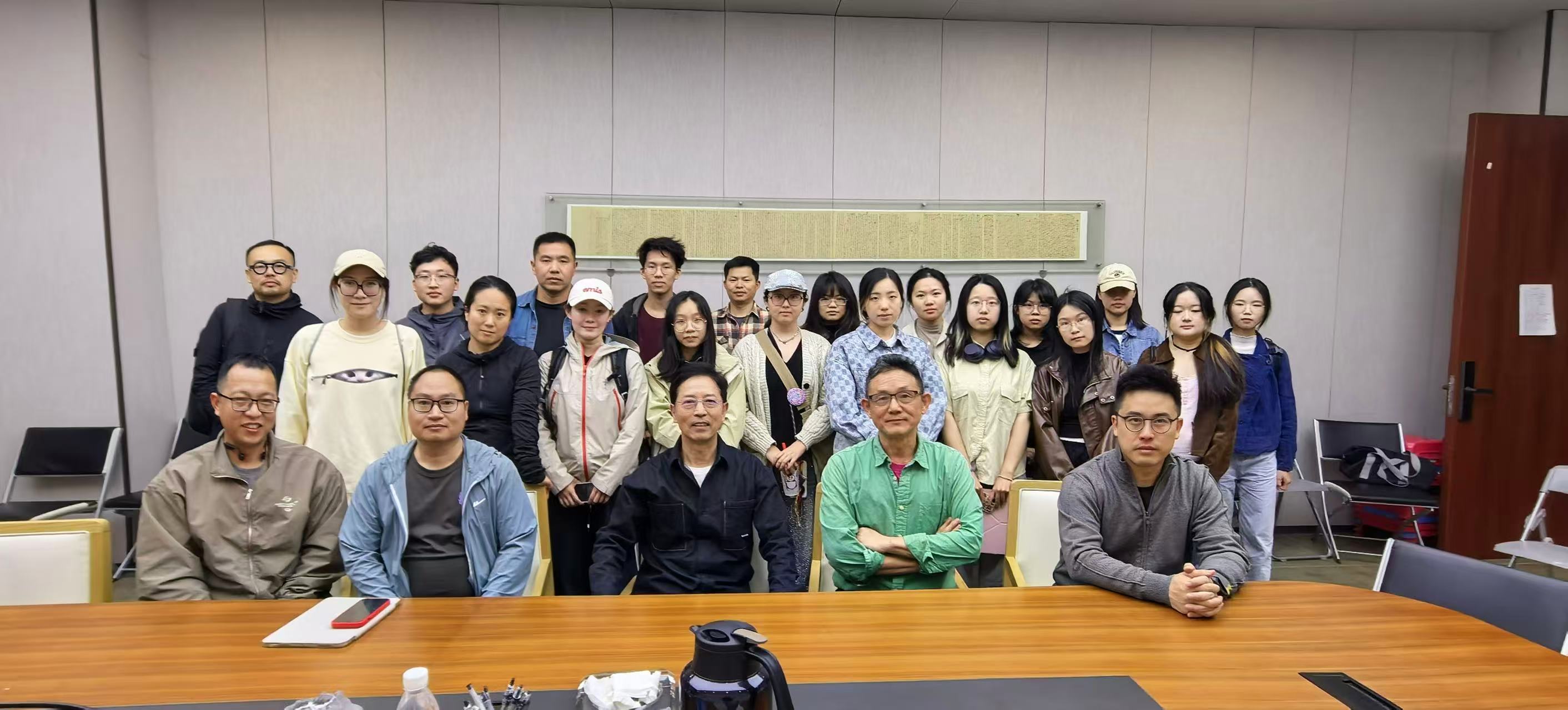 Group photo after the talk at China Academy of Art